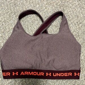 Under Armour Women's purple Sports Bra